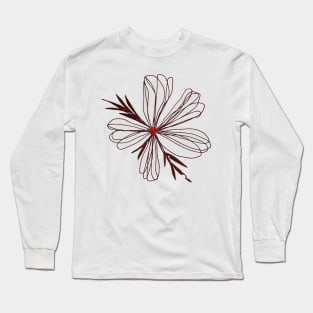 Floral pattern Long Sleeve T-Shirt